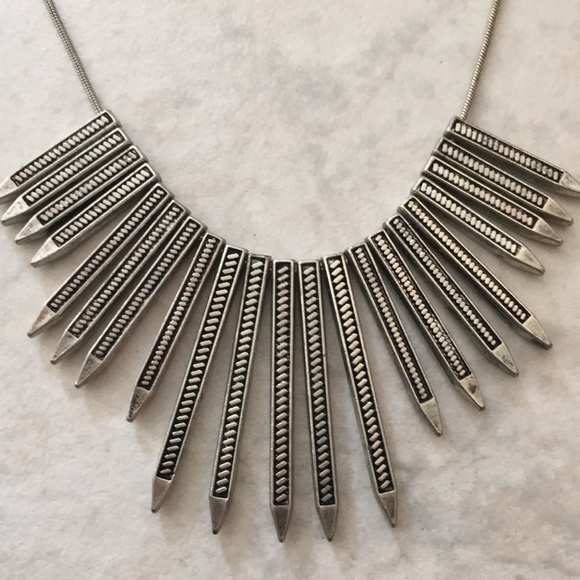 American Eagle silver statement necklace - Picture 3 of 3